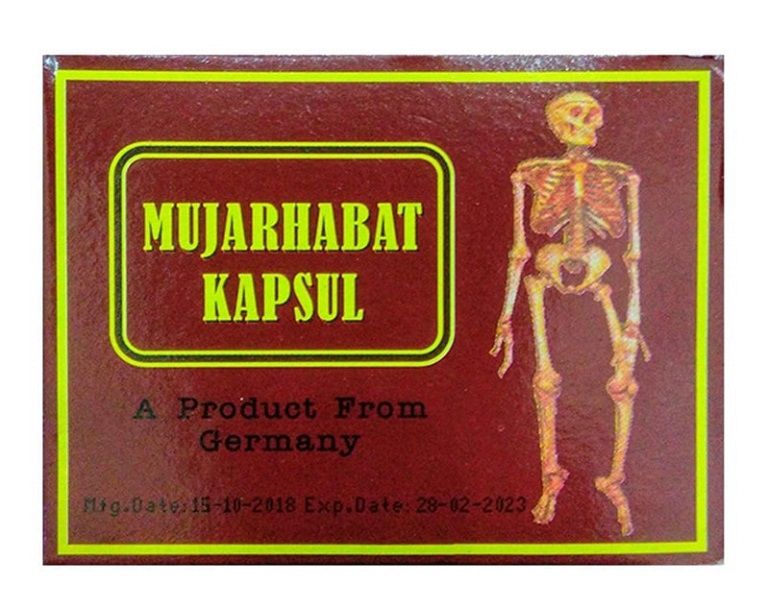 Thuốc trị viêm đau khớp Mujarhabat Kapsul