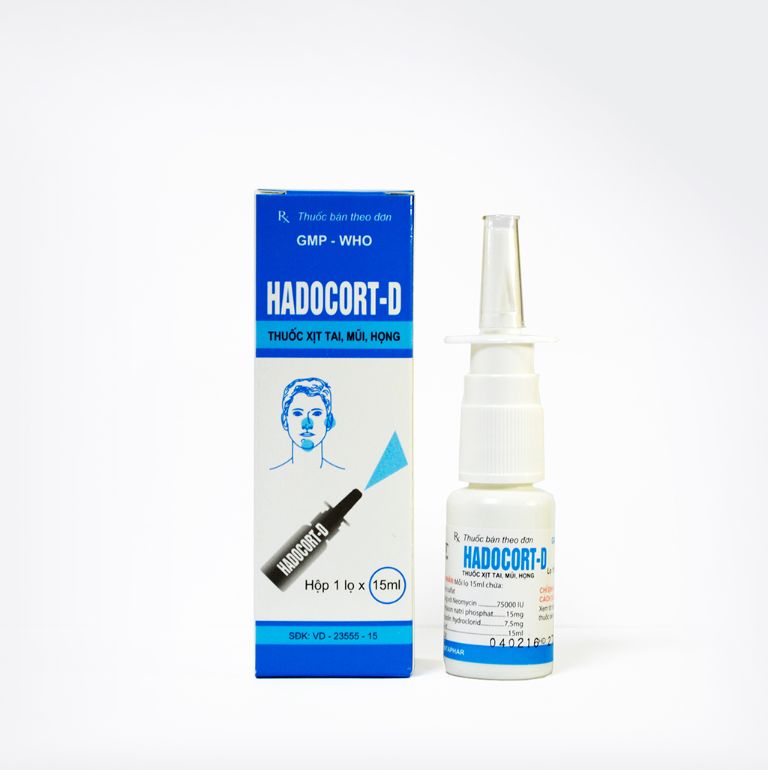 Điều trị viêm mũi dị ứng bằng Hadocort hiệu quả
