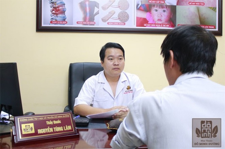 Bác sĩ Nguyễn Tùng Lâm - Phố GĐ chuyên môn nhà thuốc Đỗ Minh Đường cơ sở Hồ Chí Minh