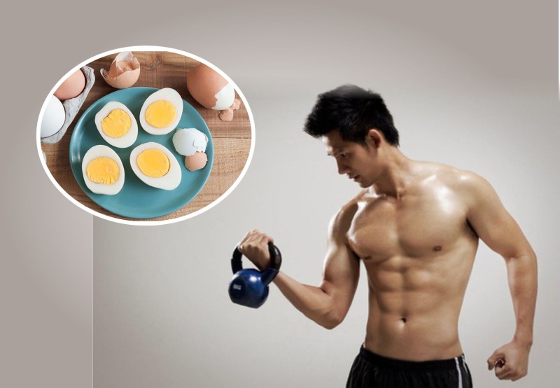Trứng gà không những tốt cho tinh trùng mà còn cải thiện sức khỏe, tăng cường cơ bắp