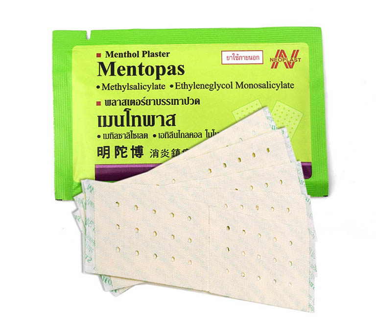 cao dán đau lưng Mentopas 