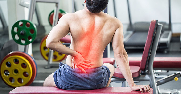 Cách giảm đau lưng, vai gáy sau tập gym?