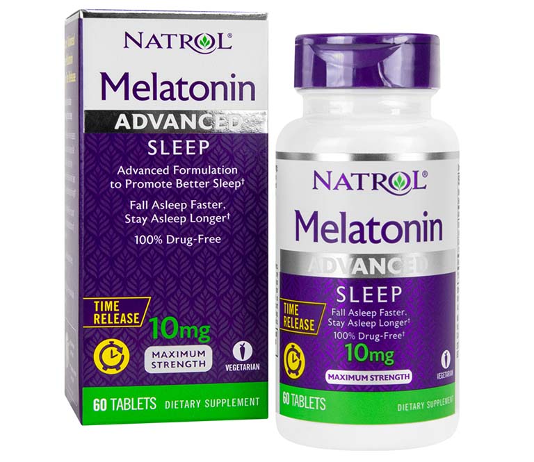Viên uống Natrol Melatonin Sleep 10mg