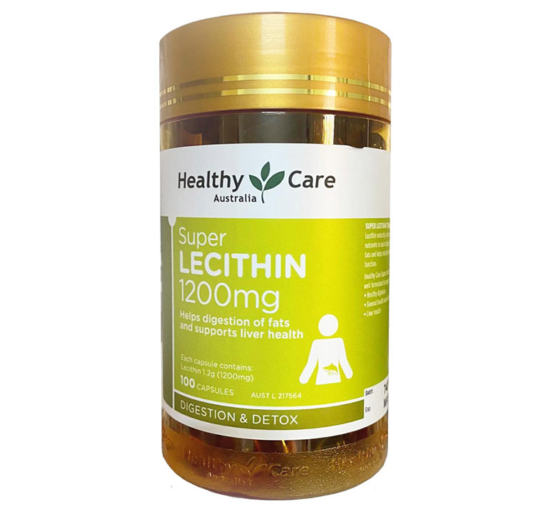 Mầm đậu nành Healthy Care Super Lecithin 1200mg Của Úc