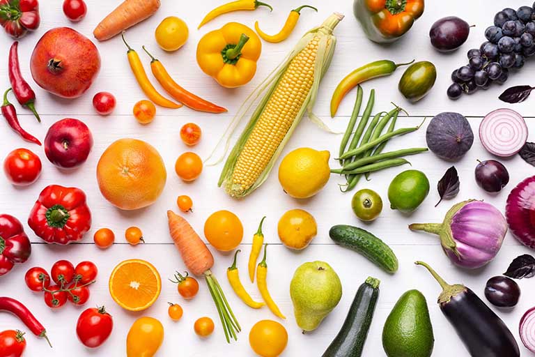 Thêm rau củ và trái cây vào chế độ ăn uống mỗi ngày