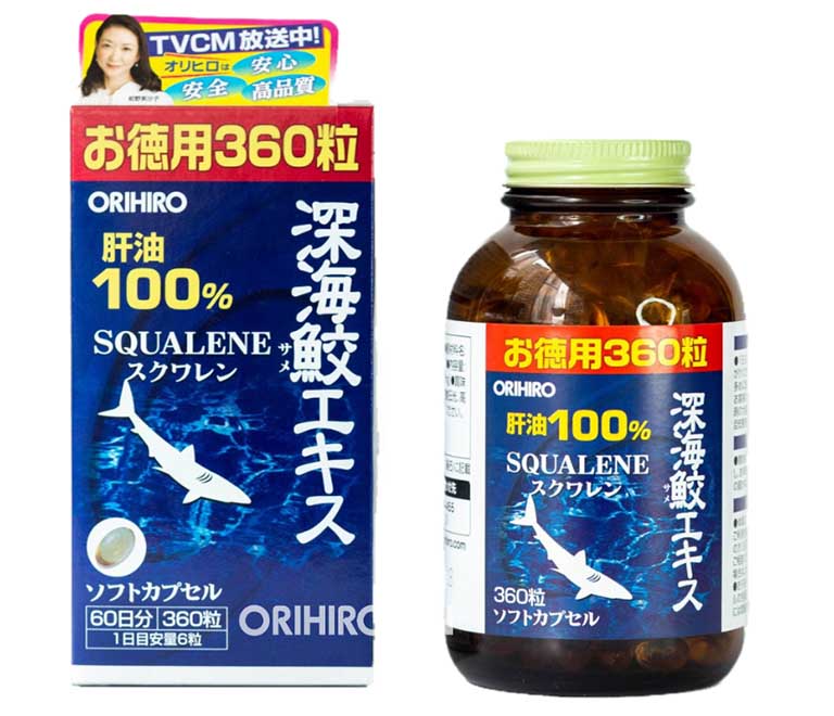 Viên uống sụn cá mập Squalene Orihiro
