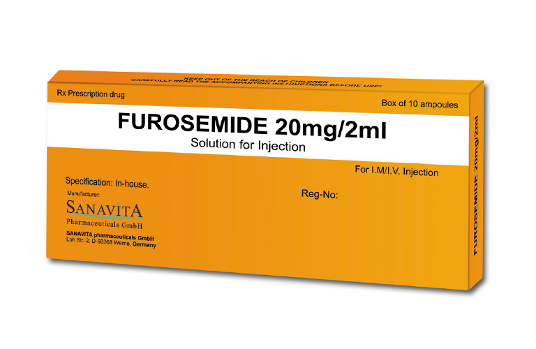 Thuốc lợi tiểu như Furosemide 