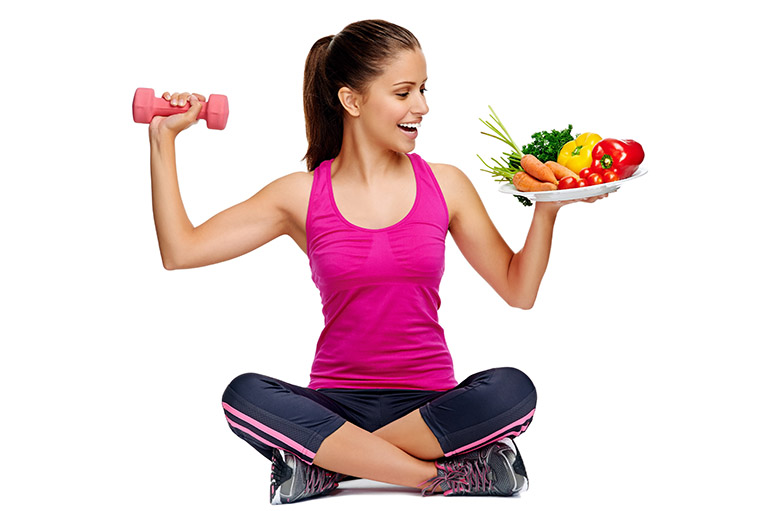 Tập thể dục đều đặn mỗi ngày và ăn chế độ ăn lành mạnh