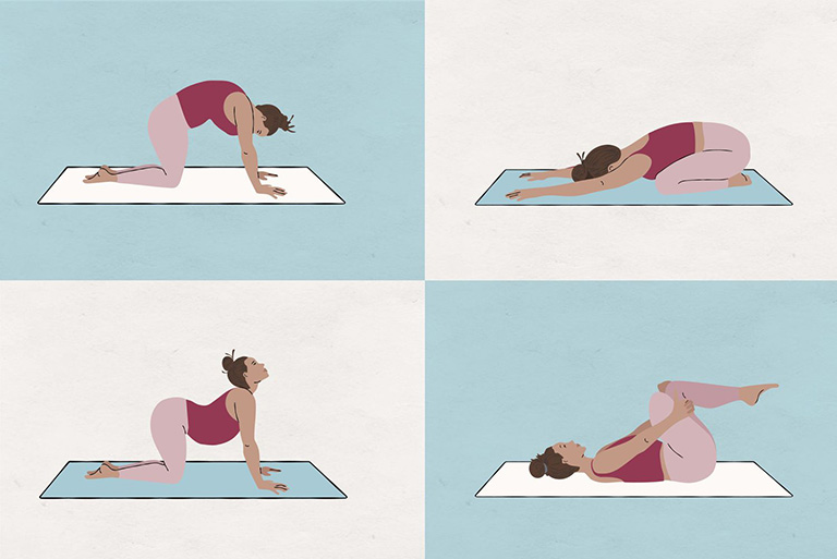 Tập yoga nhẹ nhàng để giảm đau lưng
